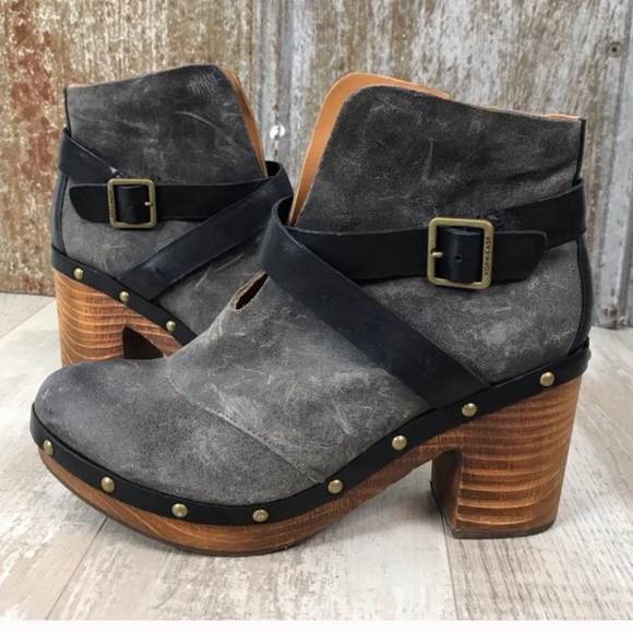 KorkEase Shoes Kork Ease Razzoli Leather Clog Bootie Poshmark